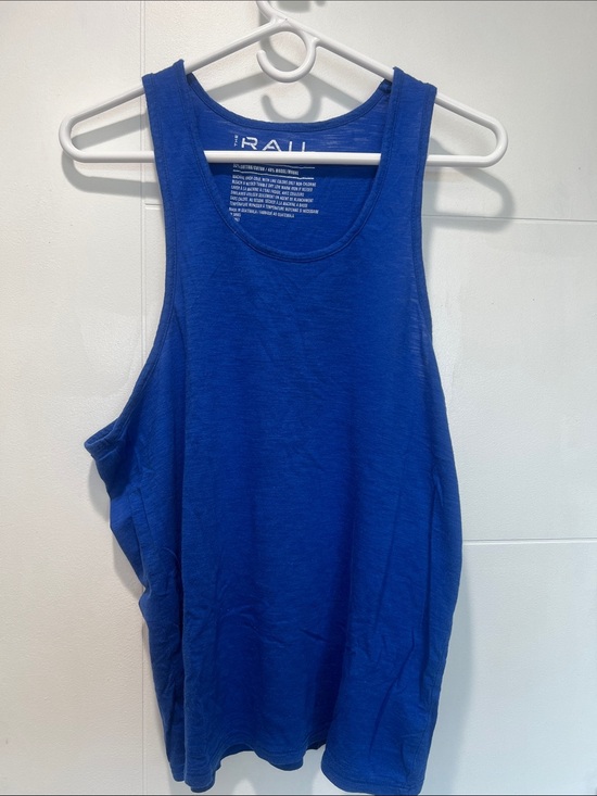 The Rail Other - The Rail Men’s Tank Top in Royal Blue - size medium